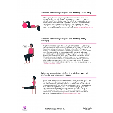 NOTES  - ćwiczenia mięśni dna miednicy